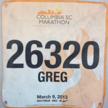 Race Report: 2013 Columbia Marathon